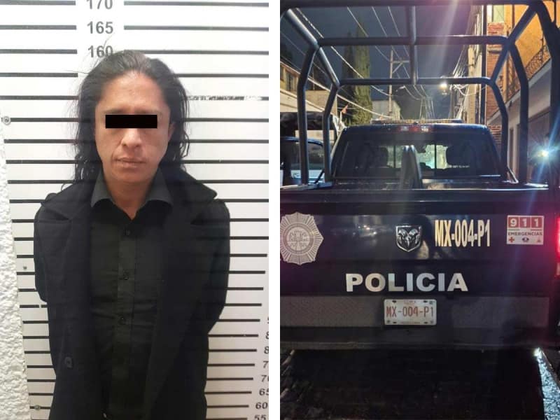 En CDMX le roban la patrulla a policía cuando va al baño