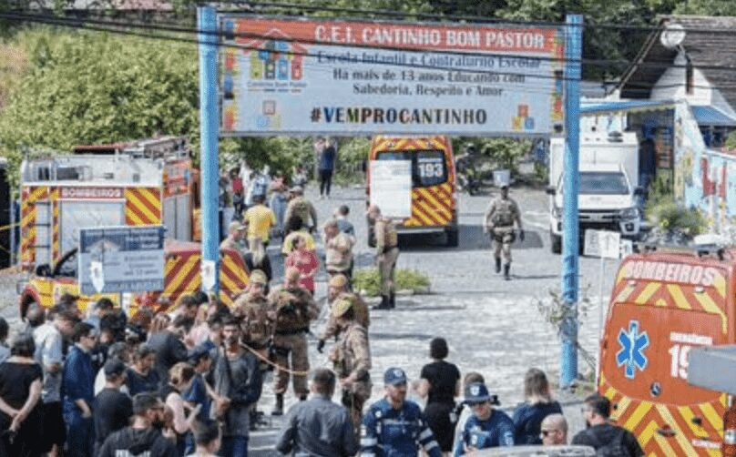 Ataque con arma blanca en una guardería de Brasil