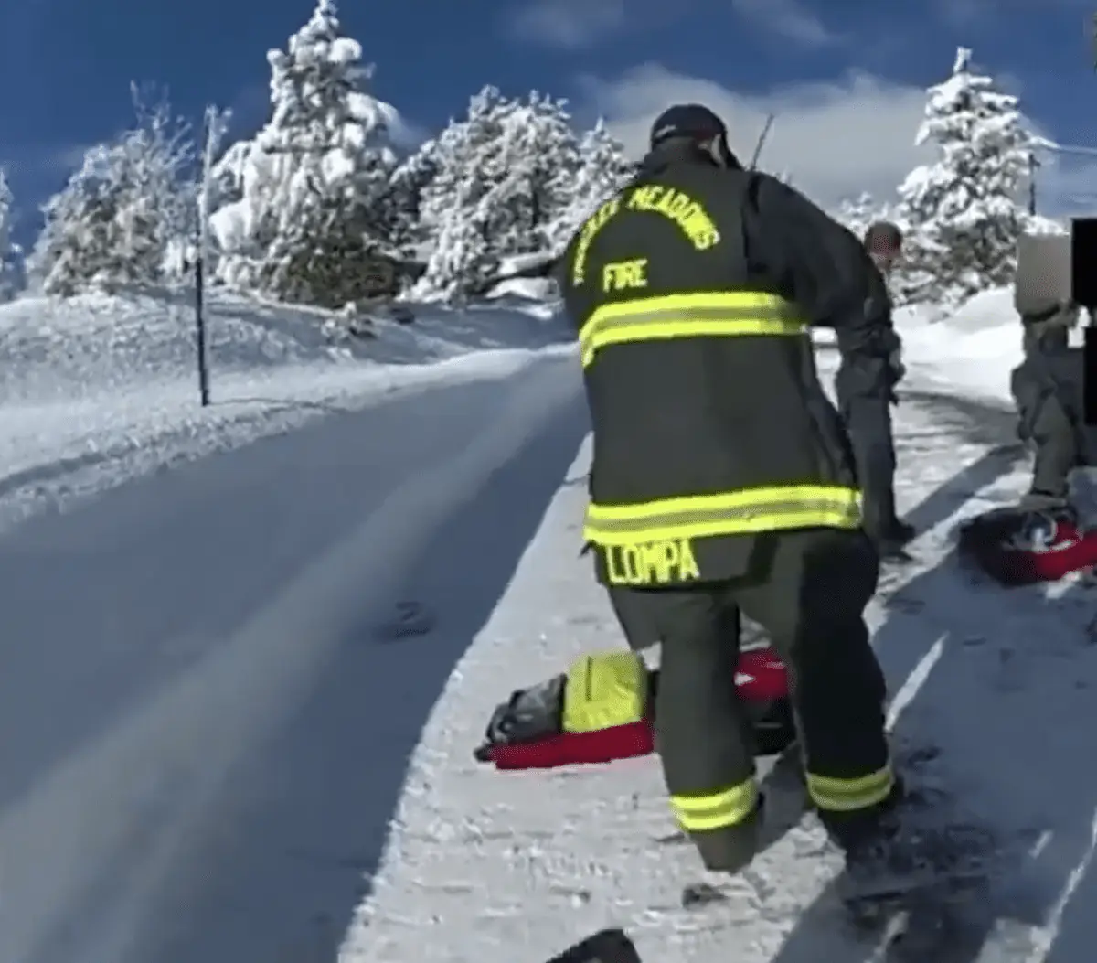 Circula video del rescate tras accidente del actor Jeremy Renner