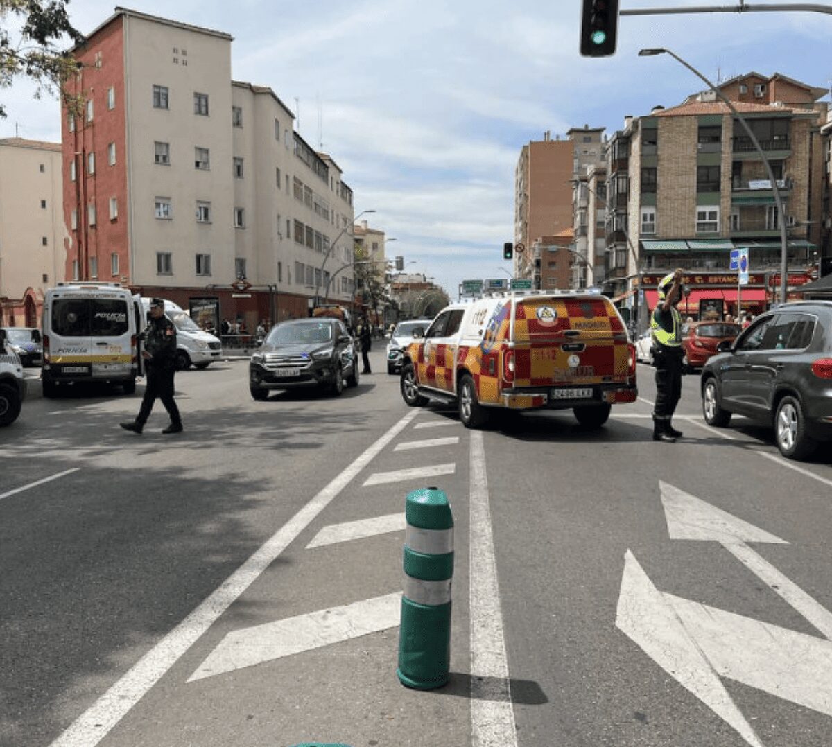 Mueren en Madrid al menos 2 personas al ser atropelladas por presuntos terroristas