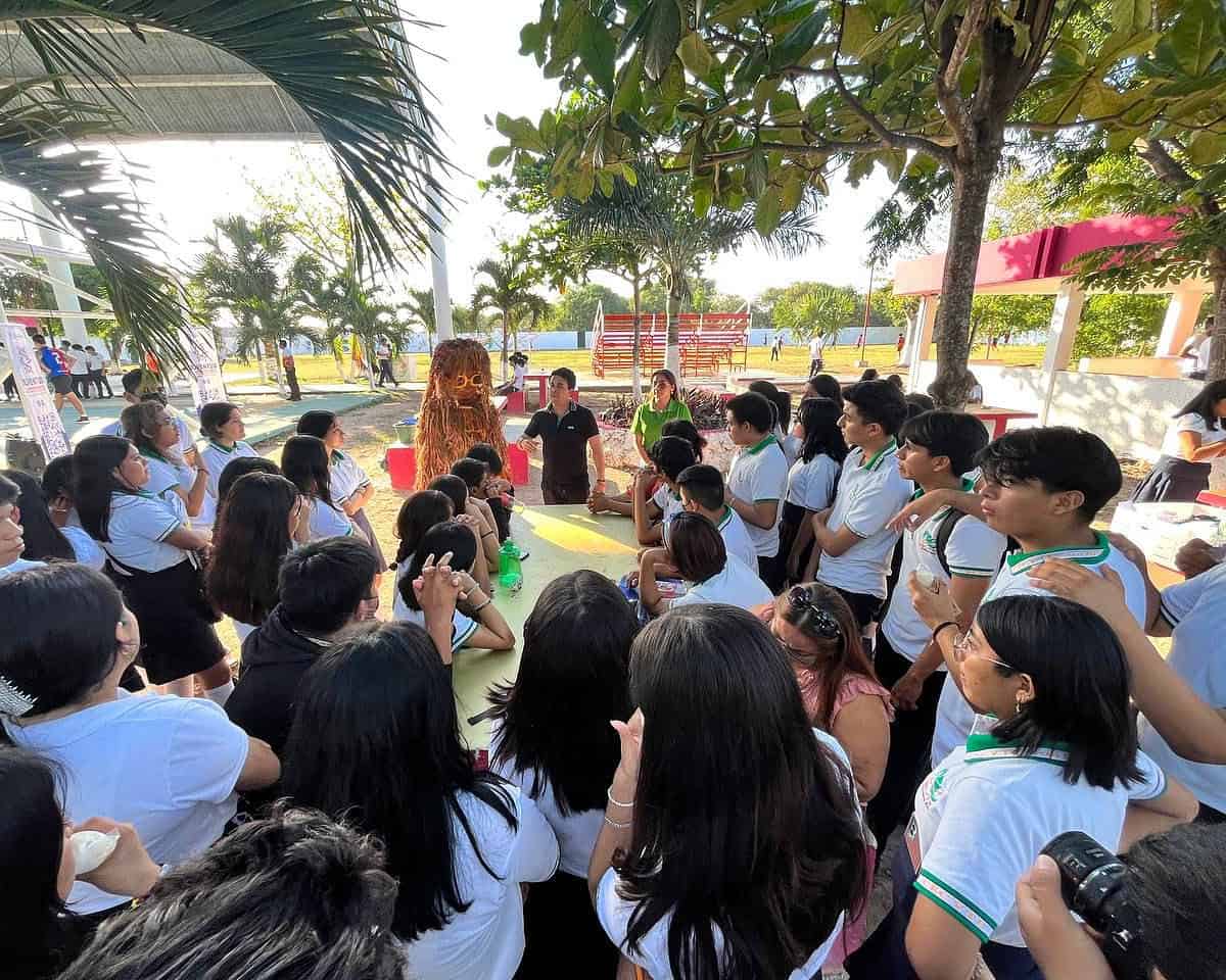 Fomentan la educación ambiental en la juventud de Solidaridad