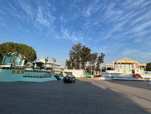 En Iztapalapa alistan Jardín Cuitláhuac para la representación de la Pasión de Cristo