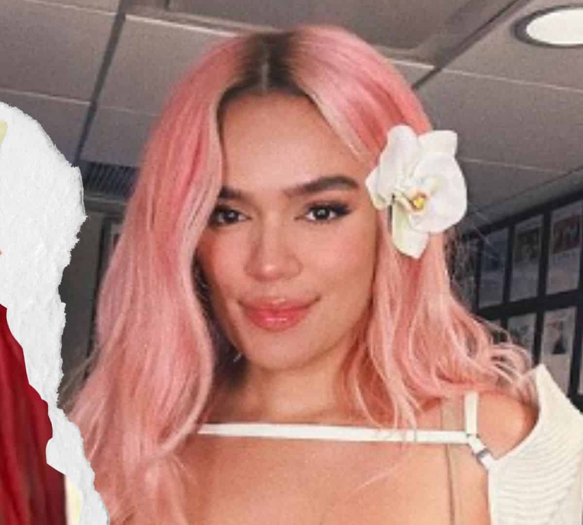 Mira como lucía Karol G siendo colegiala