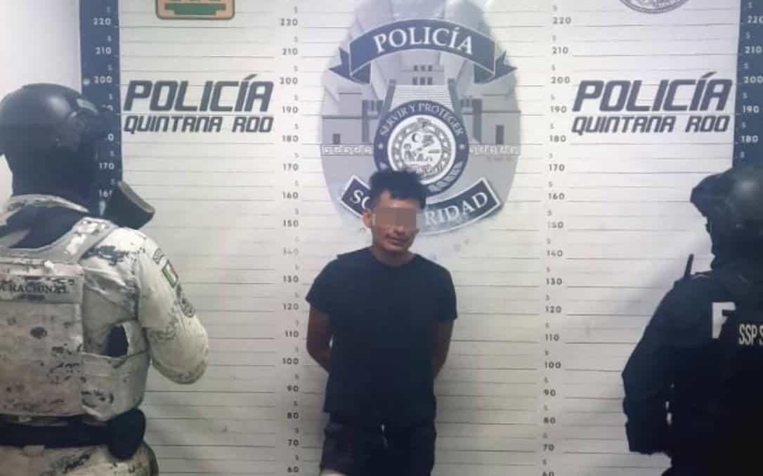 Policía de Solidaridad detiene a persona con arma de fuego