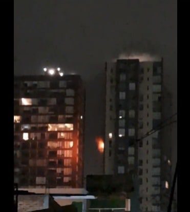 Desalojan a habitantes por incendio en Coyoacán