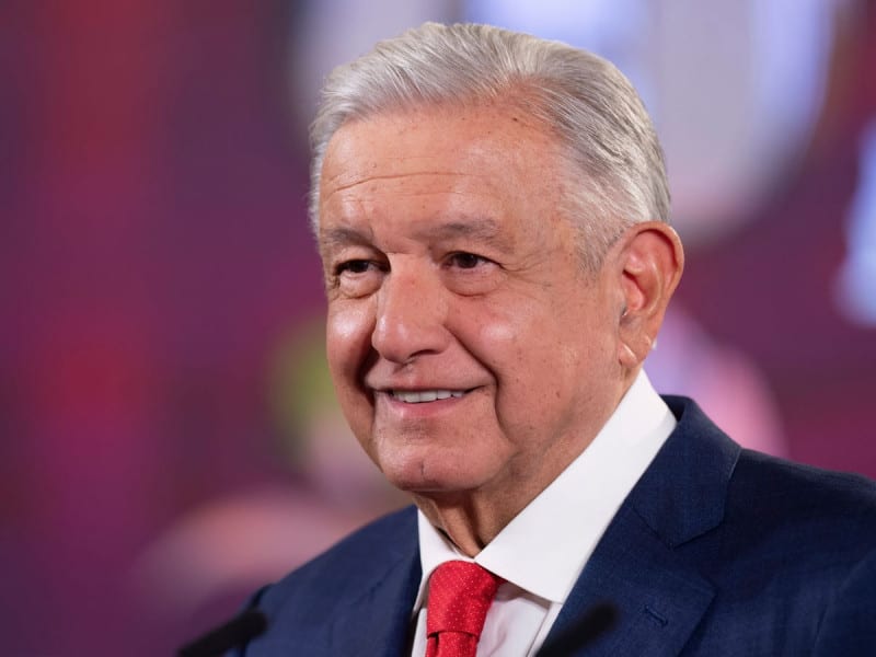 Anuncian que el estado de salud de AMLO es bueno