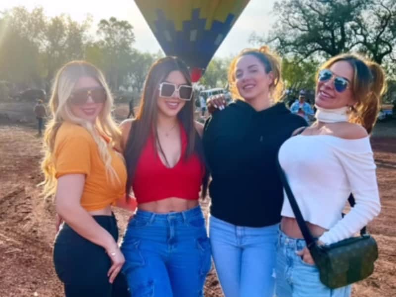 Aylín Mujica presenció incendio del globo aerostático en Teotihuacán