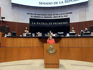 Claudia Ruiz Massieu reconoce a ministras y ministros que se pronunciaron en contra de la Reforma impulsada por Morena que busca militarizar al país