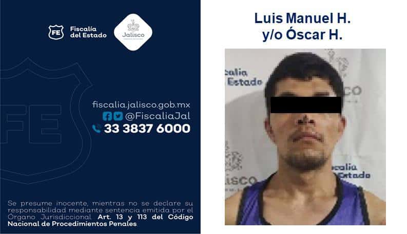 Logran vinculación a proceso de un hombre y un adolescente por un homicidio en Jalisco