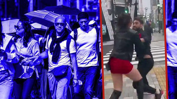 Turista es detenido en Japón por golpear a una mujer