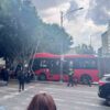 Choca de metrobús en la CDMX, deja 20 lesionados