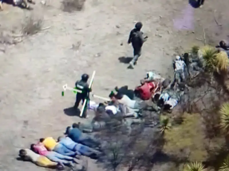 Son rescatados en San Luis Potosí 35 migrantes mientras buscaban a guanajuatenses desaparecidos