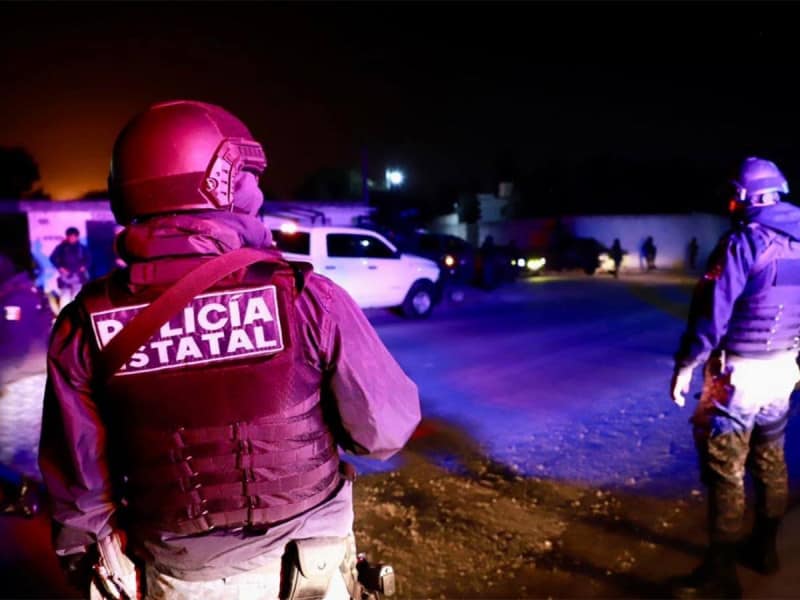 Cuatro detenidos y un policía herido deja una balacera en Hidalgo