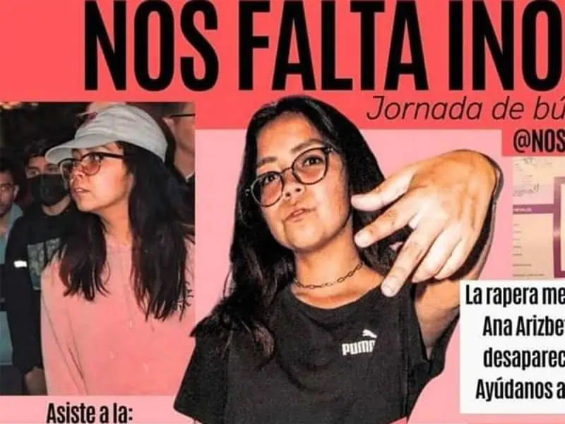 Desaparece joven rapera Inof en Ecatepec