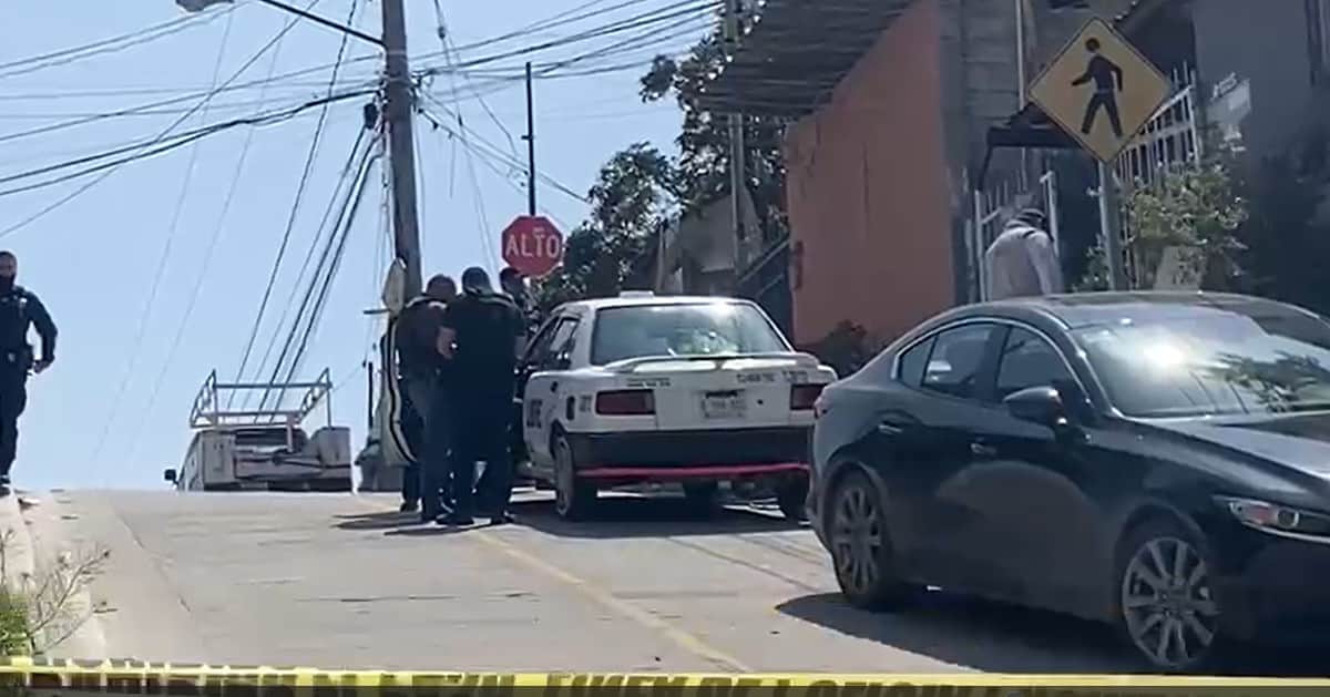 Asesinan a balazos a taxista en Tijuana