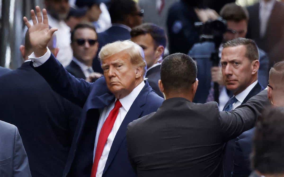 Donald Trump bajo arresto en los Estados Unidos