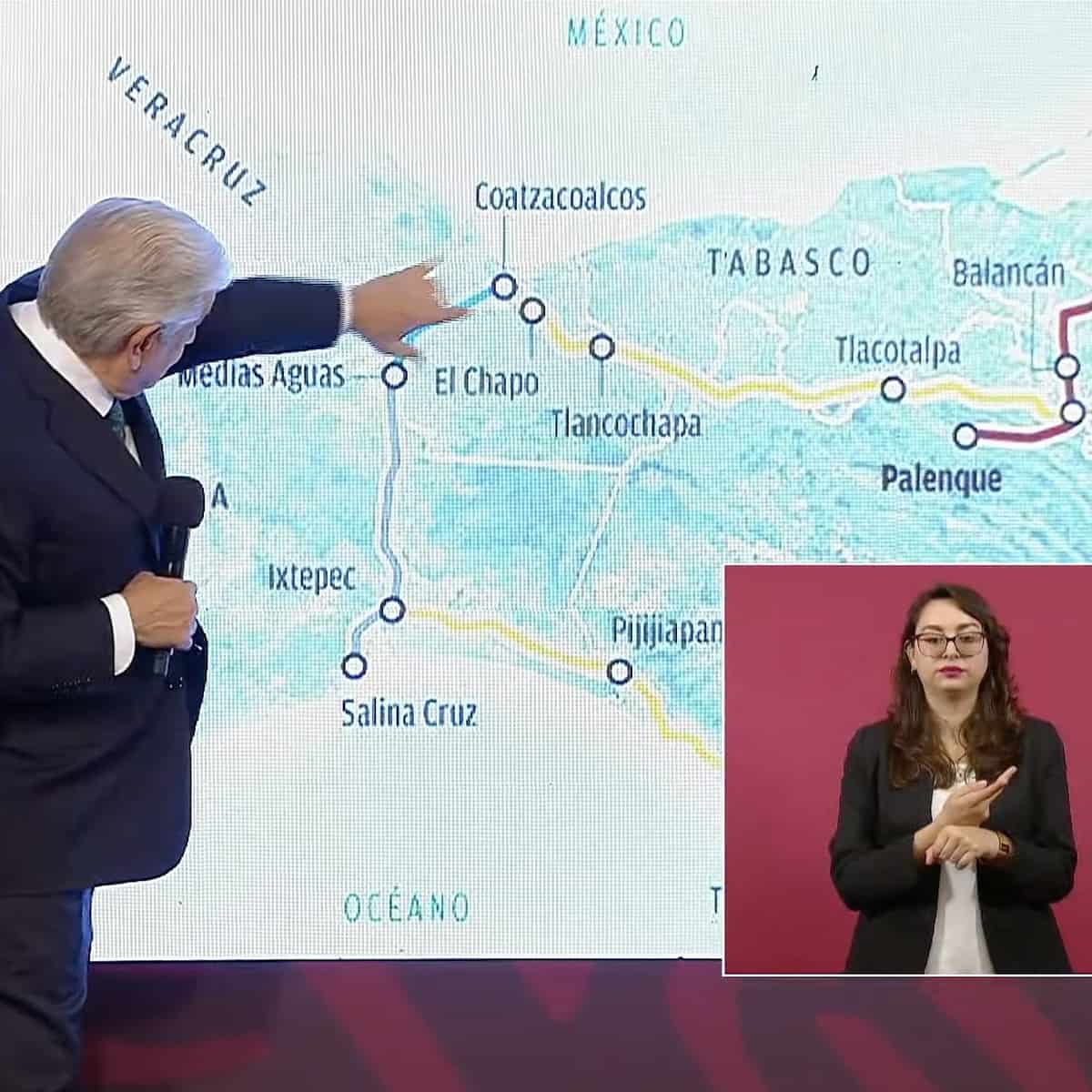 La modernización de las vías férreas de Coatzacoalcos-Palenque estará lista en diciembre