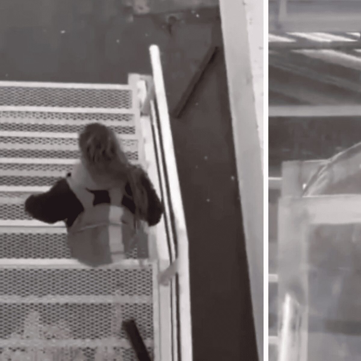 Torre de control del aeropuerto Jorge Newbery, en Buenos Aires, hogar de indigentes