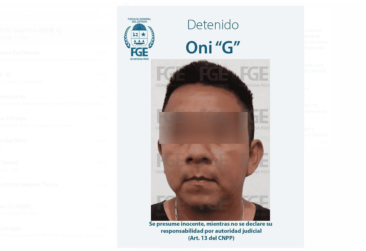 Detienen a un hombre por trata de personas en Quintana Roo