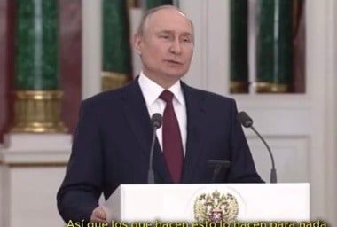 Putin asegura que agresiones a Bielorrusia representan ataques contra Rusia
