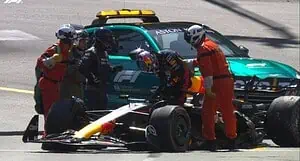 Checo Pérez fuera de la Q1 en el Gran Premio de Mónaco 2023 de la F1