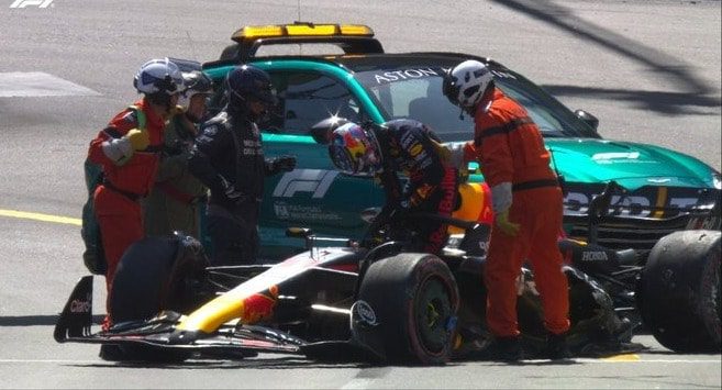 Checo Pérez fuera de la Q1 en el Gran Premio de Mónaco 2023 de la F1