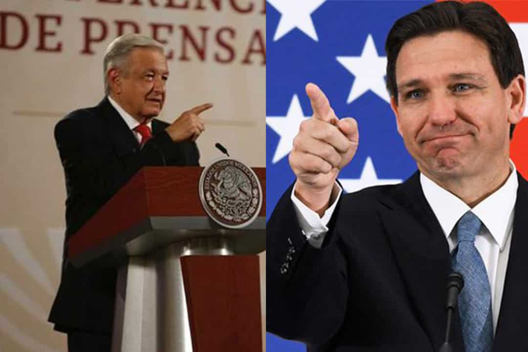 AMLO llama a hispanos a no votar por Ron DeSantis en EU