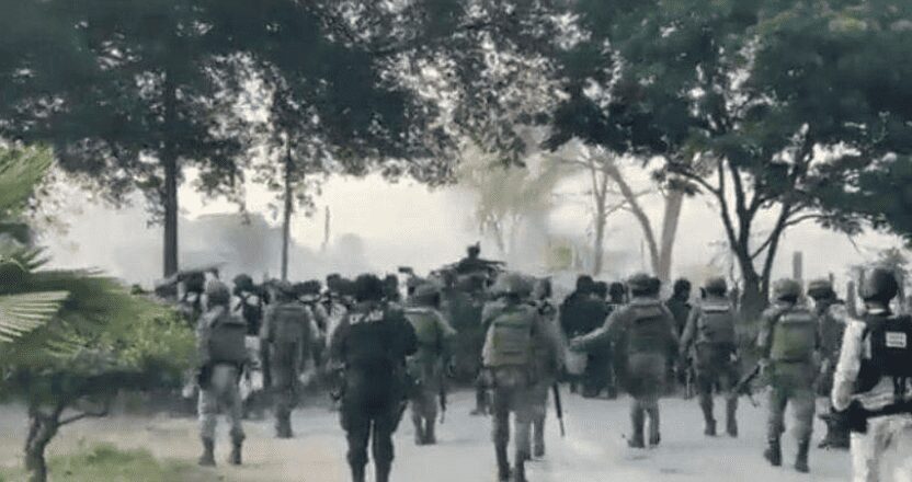 En Chiapas, ejército entra a comunidades controladas por la delincuencia organizada