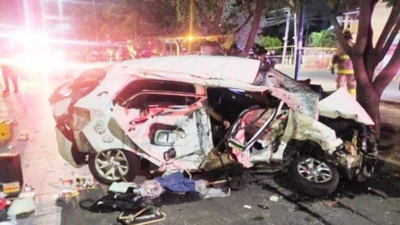 Conductor ebrio provoca la muerte de dos personas