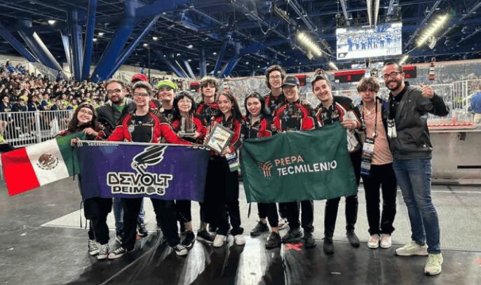 Estudiantes mexicanos sorprenden en mundial de robótica en Houston