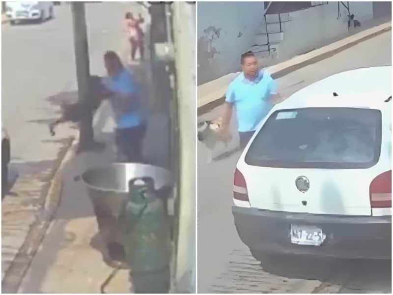 Dan orden de captura e identifican a sujeto que arrojó a perrito a aceite hirviendo en Tecámac