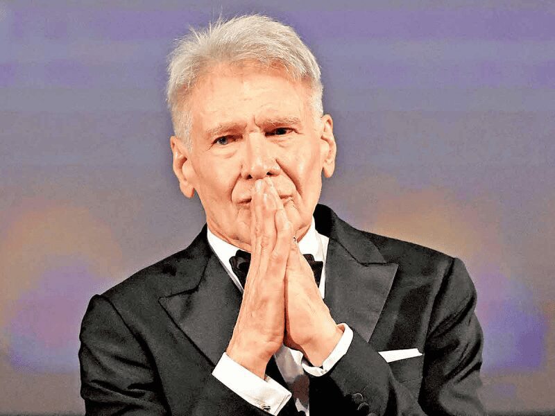 Harrison Ford llora al recibir Palma de Oro