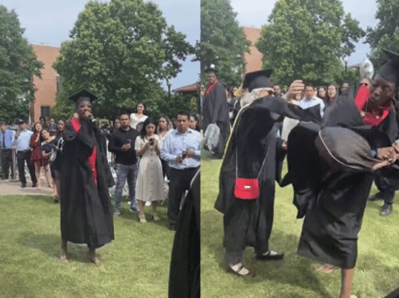 Pelea en graduación entre alumna y maestra