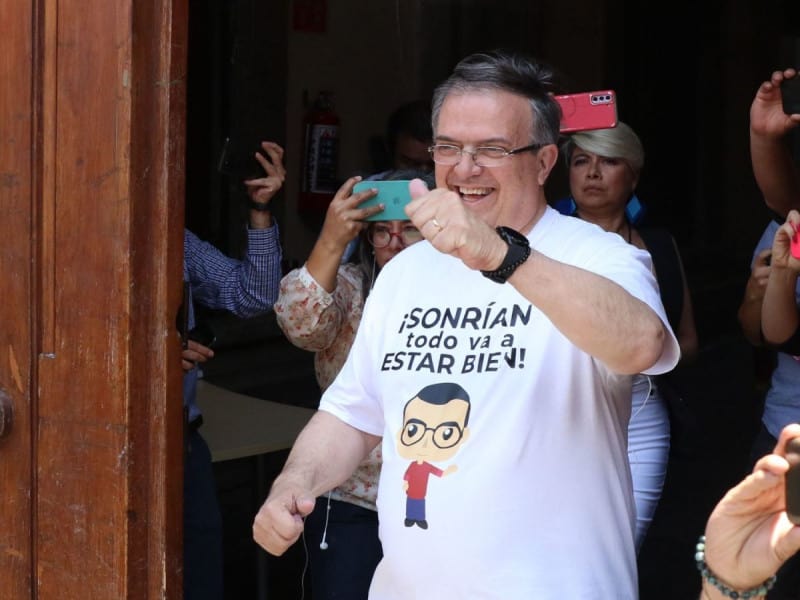 Ebrard renuncia a la SRE y dice que regresará a Palacio Nacional hasta octubre del 2024