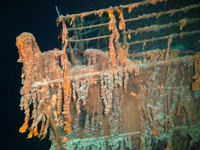 Inician operaciones de rescate de turistas perdidos en exploración del Titanic