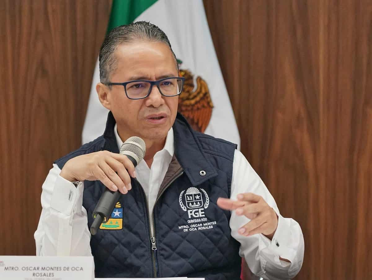 Renuncia Fiscal General de Quintana Roo Óscar Montes de Oca