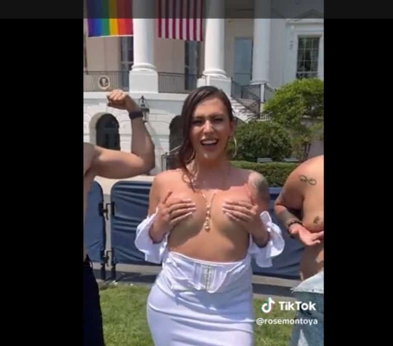 Vídeo: La comunidad LGBTQ toma los jardines de la Casa Blanca