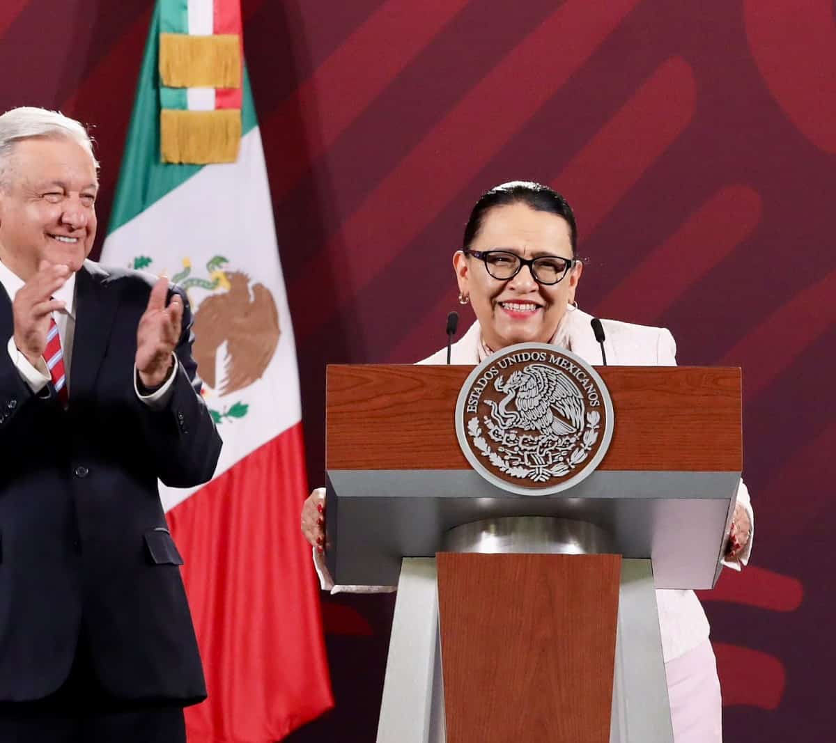 Rosa Icela Rodríguez, se mantiene al frente de la SSPC