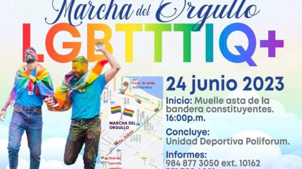 Invitan a marcha del orgullo LGBTTTIQ+ en Playa del Carmen