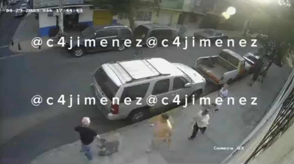 Hombre se droga, encuera y agrede a vecinos