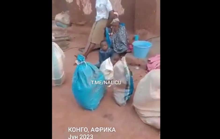En el Congo encuentran a niños transportados en bolsas