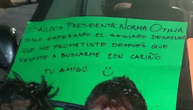 Con siete cuerpos humanos desmembrados le mandan saludos a la Alcaldesa y al síndico de Chilpancingo
