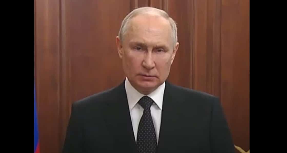 Tras la insurrección del Grupo Wagner, Putin envía un mensaje llamando a la unidad del pueblo ruso