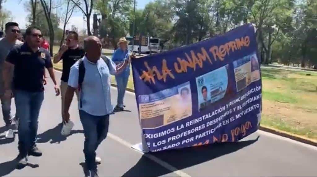 Posible manifestación del sindicato de trabajadores de la UNAM