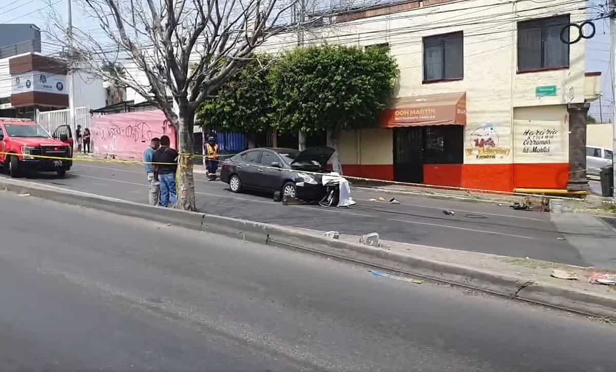 Hombre ebrio atropella y mata a abuelito que cruzaba una calle en Querétaro