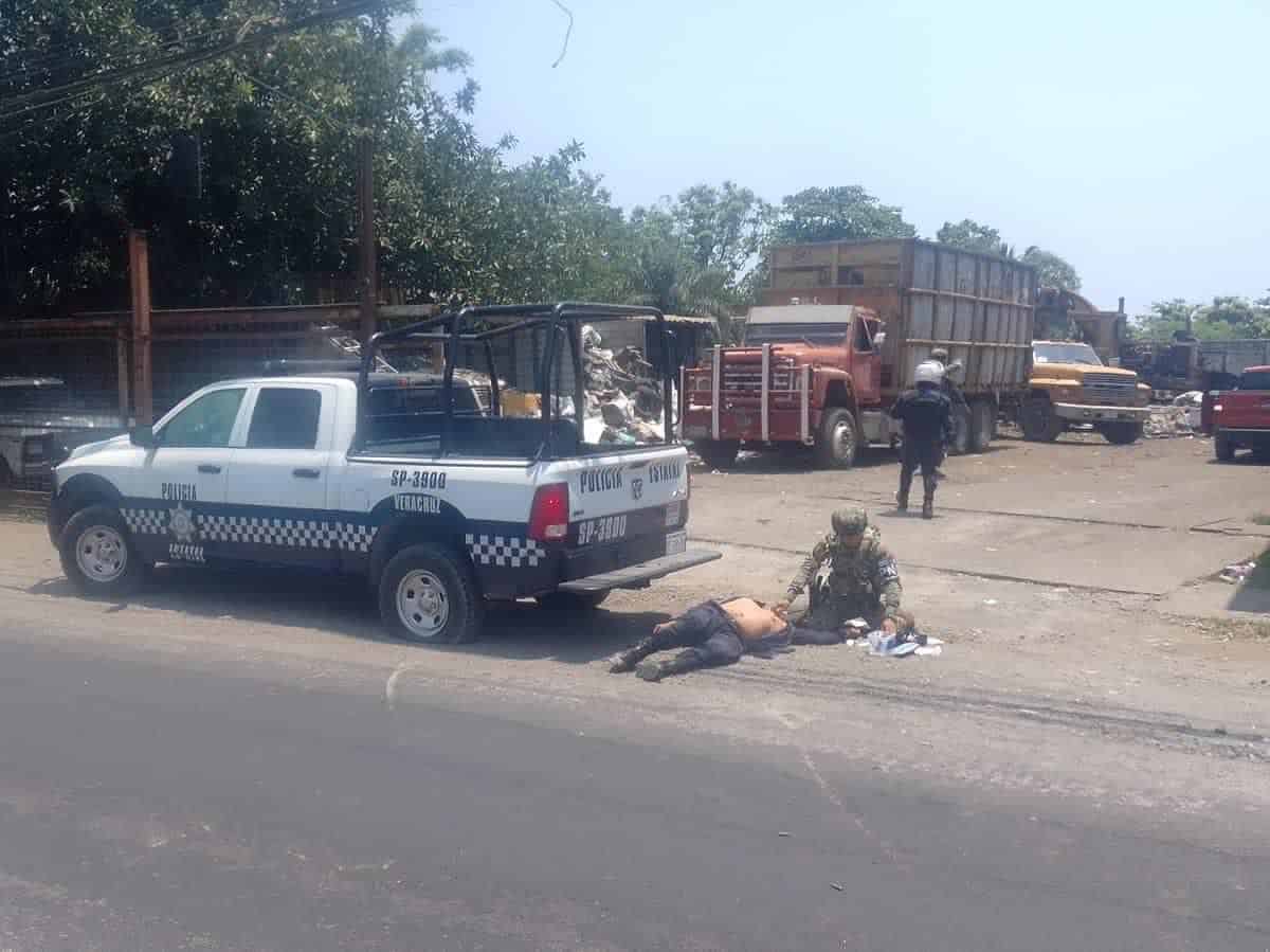 Balacera deja dos policías muertos en tramo Veracruz-Xalapa