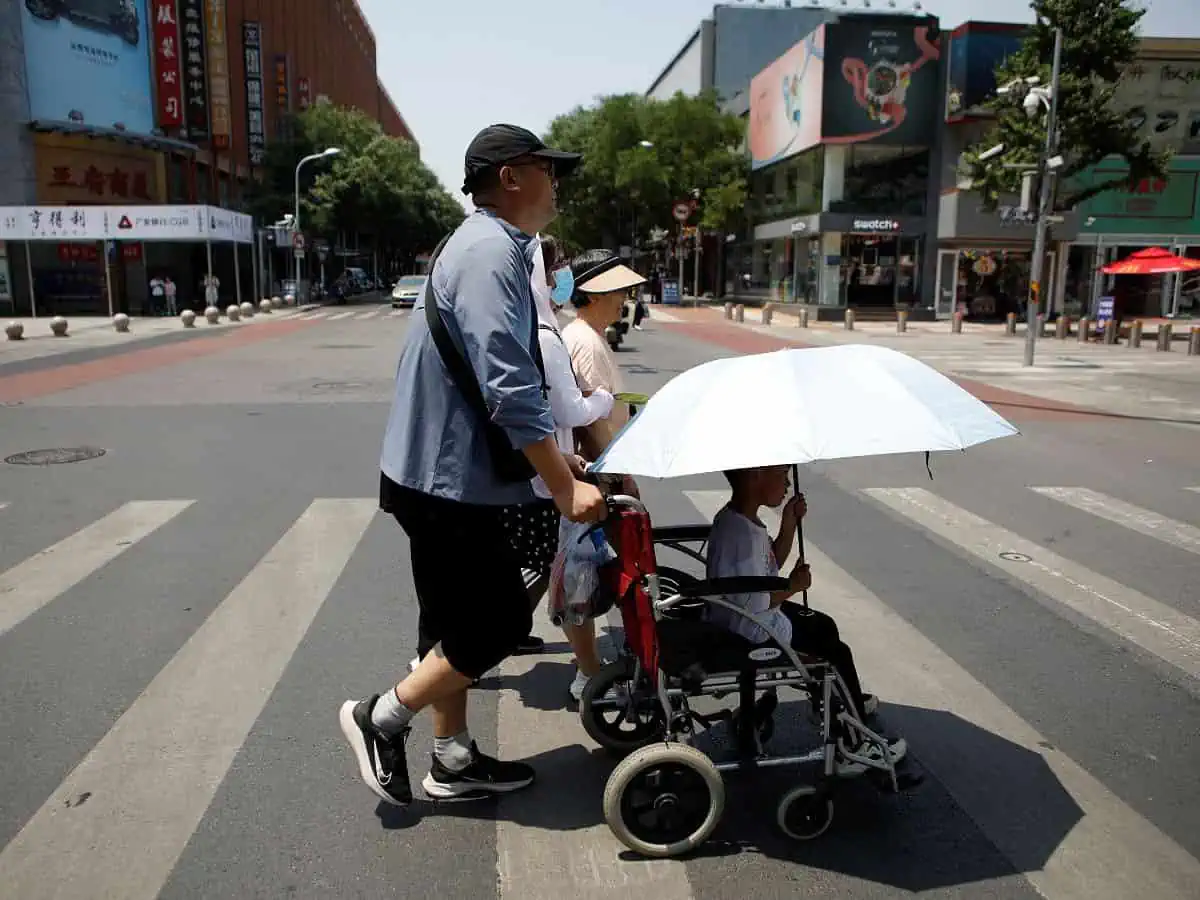 China se derrite ante ola de calor; registran temperaturas de hasta 39°C