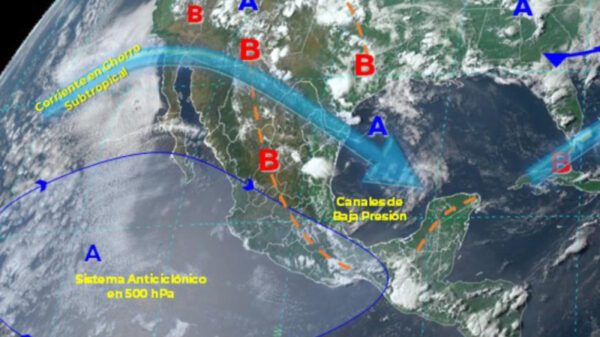 Hoy en CDMX continuará clima caluroso con una máxima de 30˚c y lluvias