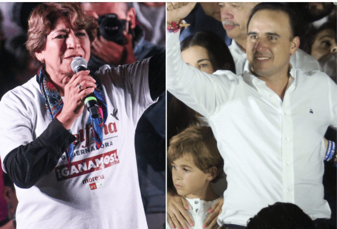 AMLO asegura que, Delfina Gómez y Manolo Jiménez; recibirán apoyo del gobierno