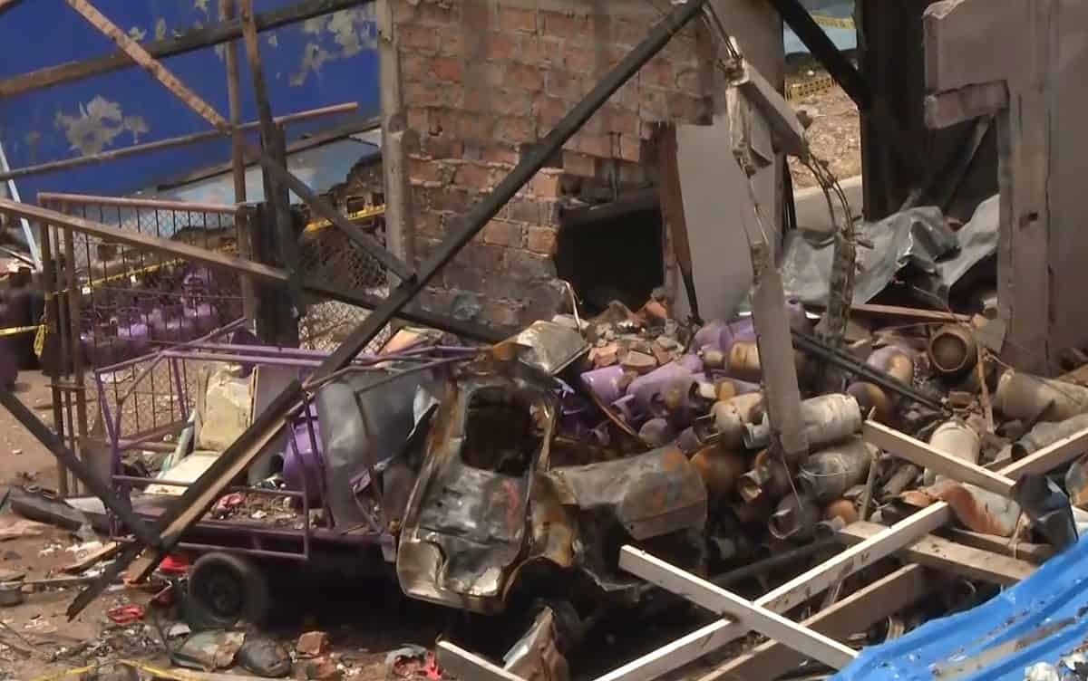 Fuerte explosión en Colombia deja al menos cinco heridos y diversos daños materiales